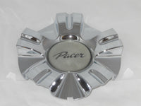 NEW PACER 142 CHROME 142C WHEEL RIM F-070 FERVENT CENTER CAP WITH SNAP RING WIRE