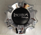 INCUBUS WX04C CAP WX-04 135/139.7-6H S712-17 WHEEL RIM CHROME CENTER CAP 6 LUG