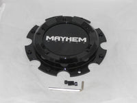 4 Dually Mayhem 8107 Cogent Gloss Black Wheel Center Cap C108107B02F C108107B02R