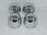 SET OF 4 PANTHER LOGO PCW-2 FITS ECO 820 WHEEL CHROME CENTER CAP w/ SNAP RING