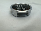 2 CRAVE ALLOYS II CRAVE DC CHROME WHEEL RIM CENTER CAP PD-CAP65-P5149