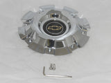 1 - GM Chevy Bow Tie Logo Explorer Van Chrome 3345 AEWC Wheel Rim Center Cap