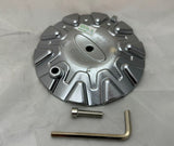 Diamo 38 Karat Chrome Wheel Center Cap M-468 S808-05 M468W with Screw