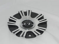 VCT Wheels Monza 215-2085-AL Black Machined Wheel Center Cap