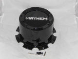 4 Dually Mayhem 8107 Cogent Gloss Black Wheel Center Cap C108107B02F C108107B02R