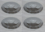 4 CAP DEAL McLEAN 80 SPOKE WIRE WHEEL RIM 98-1172 CHROME CENTER CAPS NO LOGO