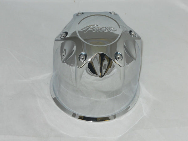 PACER FITS 4.25" DIA BORE CHROME WHEEL RIM  PUSH THRU CENTER CAP 89-8125HM