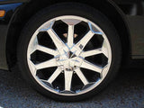 MAZZI PEGASUS TYPE 330 CHROME WHEEL RIM C10330 CENTER CAP