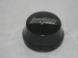 BONSPEED BLACK WHEEL RIM CENTER CAP 3-1/4" OUTER DIAMETER I 3-1/8" AT O-RING