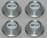 4 CAP DEAL MSR 3214 00 WHEEL RIM CENTER CAP SILVER REPLACES 3157 00 F-057-2