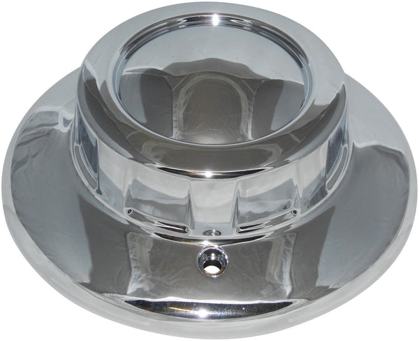 WELD RACING EVO FORGED REPLACEMENT CHROME WHEEL RIM CENTER CAP NO LOGO 614-5516