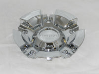 AKUZA 844 LEVER CHROME WHEEL RIM CENTER CAP EMR0844-CAR-CAP LG1209-35 SGD0-0