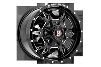 BALLISTIC MILLWORKS GLOSS BLACK LG1208-33 LG1208-34 OR TOP WHEEL RIM CENTER CAP