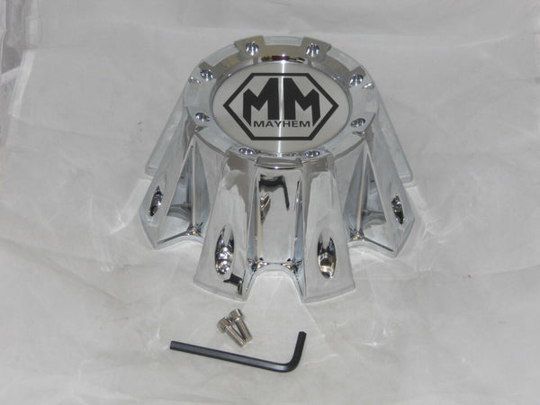 Mayhem 8101 Dually Chrome Rear Wheel Rim Center Cap C108101C01-R 813220825F-2