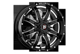 BALLISTIC MILLWORKS GLOSS BLACK LG1208-33 LG1208-34 OR TOP WHEEL RIM CENTER CAP