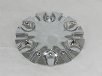 KASINO ALLOYS CAP778L160 CHROME WHEEL RIM CENTER CAP NO LOGO