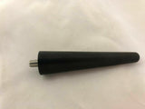 BLACK SHORT ANTENNA FITS MOST MINI COOPER , BMW , VOLKSWAGEN AUDI w/ 5MM THREAD