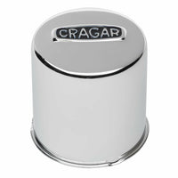 CRAGAR 3.15" DIAMETER BORE WHEEL RIM CHROME CENTER CAP A-29244-1 PUSH THRU