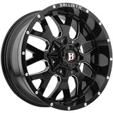 BALLISTIC MILLWORKS GLOSS BLACK LG1208-33 LG1208-34 OR TOP WHEEL RIM CENTER CAP