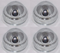 4 CAP DEAL MKW WHEEL RIM CHROME THREADED CENTER CAP C607901-CAP TL MKC-S-001