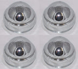 4 CAP DEAL MKW WHEEL RIM CHROME THREADED CENTER CAP C607901-CAP TL MKC-S-001