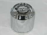 RARE HOTWHEELS KMC CHROME 8 LUG WHEEL RIM TALL LONG CENTER CAP 905K131 S504-37