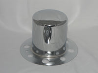 SET OF 4 DUALLY FITS SOME ALCOA EAGLE 8 LUG WHEEL CENTER CAPS CHROME NO LOGO