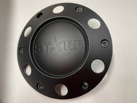 STARR ALLOY WHEEL 739 HARDCORE BLACK WHEEL RIM CENTER CAP 739L186 LG1110-27