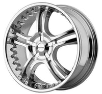 NEW KMC 126 FIVE CHROME WHEEL RIM CENTER CAP 1000126 183k156 S310-15