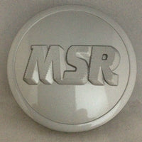 MSR WHEEL RIM CENTER CAP ACC 3122 03 SNAP IN  SILVER