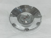 4 PCS MC2 CADILLAC CTS STS WHEEL RIM CHROME WREATH CENTER CAP MC2-C4578C SNAP IN