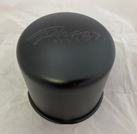 PACER FITS 4.25" DIAMETER BORE BLACK WHEEL RIM CENTER CAP PUSH THRU 102HM-BK