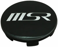 MSR WHEEL RIM 3217 GLOSS BLACK WHEEL RIM CENTER CAP 3217 MADE IN KOREA