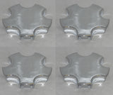 4 CAP DEAL 00-04 GM CHEVY CORVETTE Z06 C5 CHROME RIM WHEEL CENTER CAPS NO LOGO