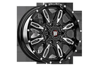 BALLISTIC MILLWORKS GLOSS BLACK LG1208-33 LG1208-34 OR TOP WHEEL RIM CENTER CAP