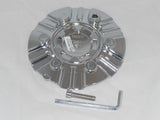 AKUZA 702 CREATION FWD LG0608-04 EMR702-CAR-CAP WHEEL RIM CHROME CENTER CAP