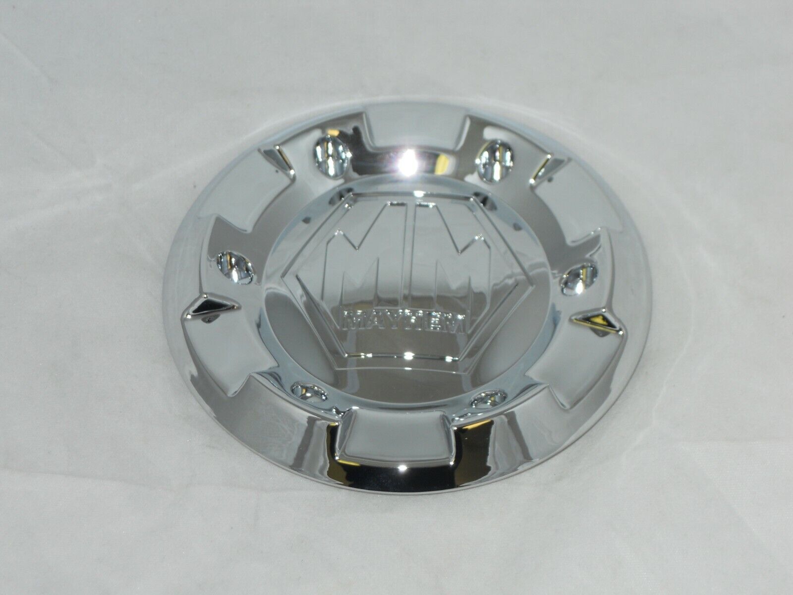 4-Mayhem Gloss Black Wheel Center Cap C108100B 4-Mayhem Gloss Black Wheel Center Cap C108100B
