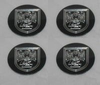 4 - Center Line Sticker Emblem 1-1/2" / 1.5" Diameter for Wheel Rim Center Caps