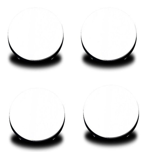 4 CAP DEAL REPLACEMENT NO LOGO CHROME WHEEL RIM CENTER CAPS PART # 99-04107