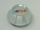 RARE MSR 3157 00 F-057-2 TUNER SNAP IN WHEEL RIM BRUSHED ALUMINUM CENTER CAP