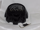 EAGLE ALLOYS AE HARDROCK 8 LUG WHEEL RIM CENTER CAP AEWC 3313 SHINY GLOSS BLACK